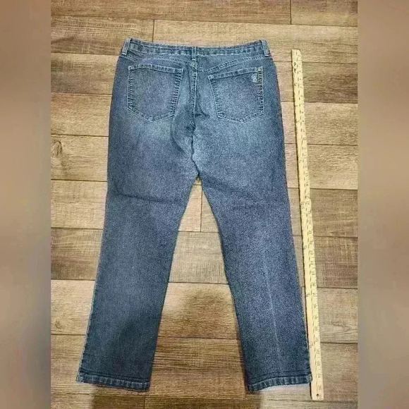 Jessica Simpson Forever Skinny Blue Jeans Size 32 Women's Dark Wash Ankle Jeans - Picture 6 of 7